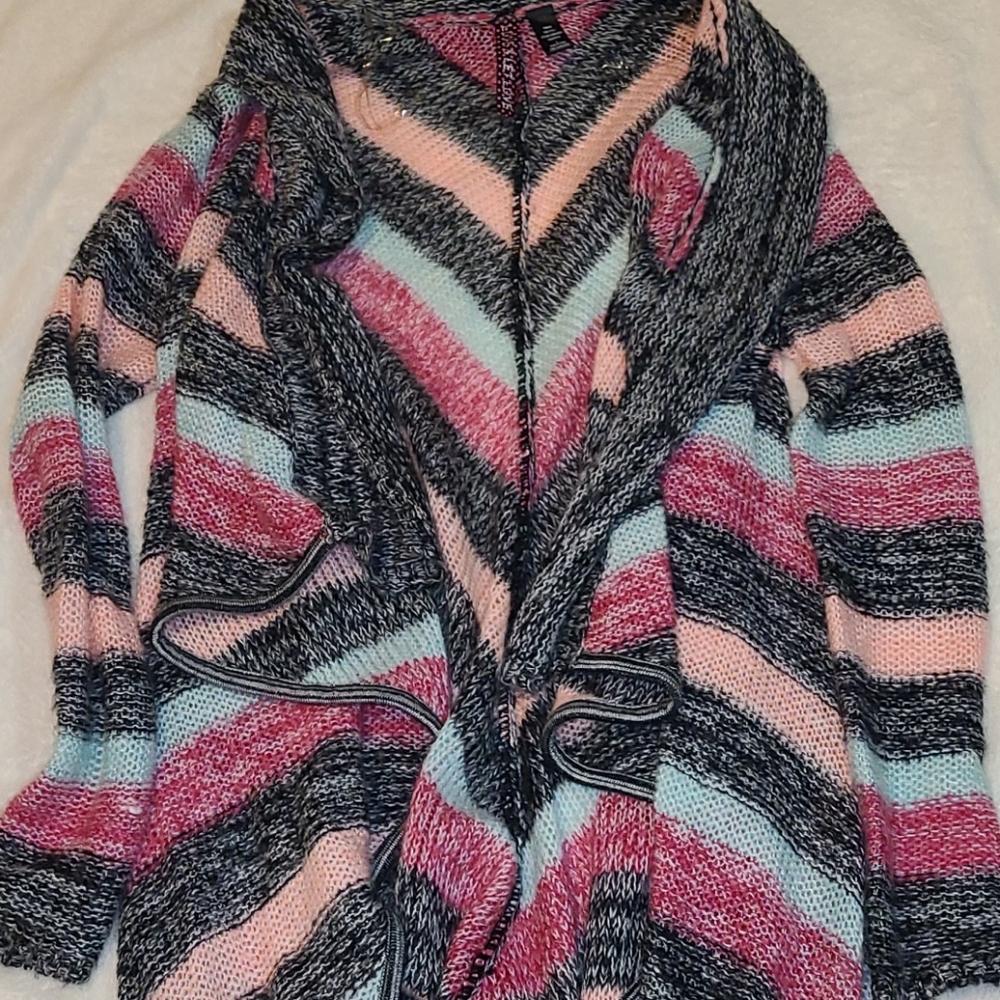 Long sweater cardigan